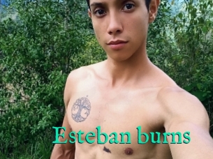 Esteban_burns